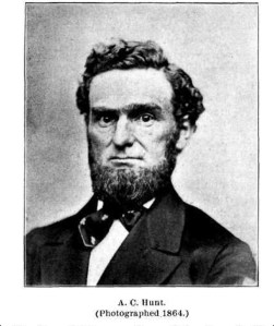 A C Hunt, 4th governor of the Colorado Territory