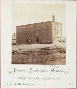 Smith owned several West Denver mills, Courtesy DPL, Western History Collection, X-18512