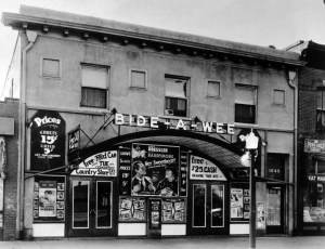 Bide-a-wee theater at 1036 W Colfax (1934) Courtesy DPL, Western History Collection X-22086