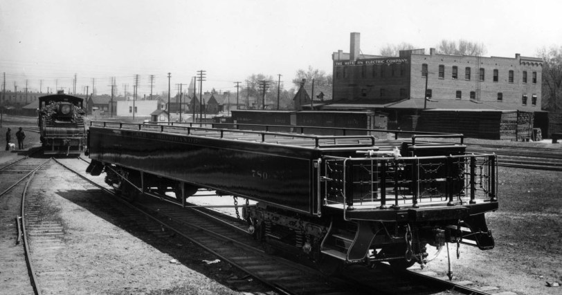 Denver and Rio Grande Excursion Car, Burnham Yard 1905. Courtesy DPL Western History Collection GB-8459