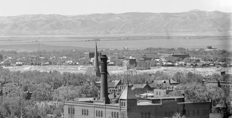 Denver panoramic (Zoom B) Circa 1900. Courtesy History Colorado Collection CHS.J2617 