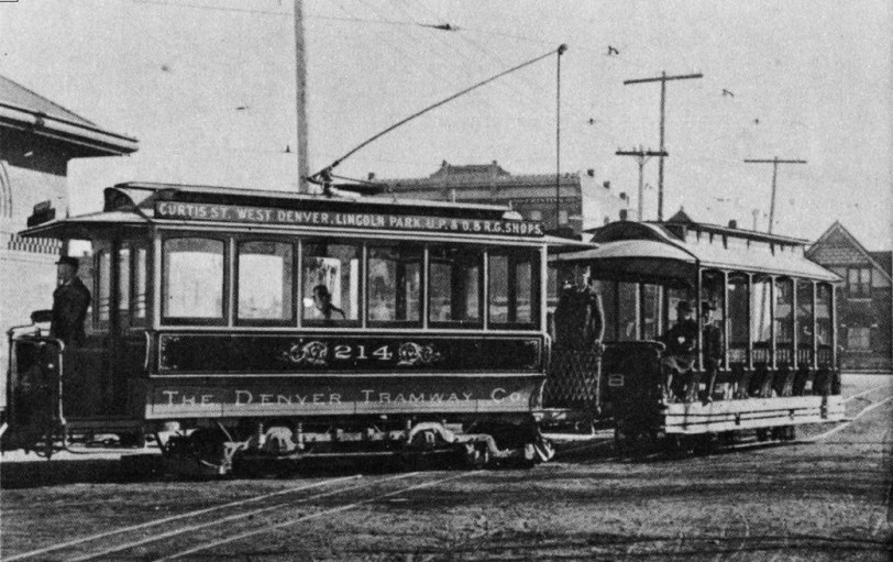 The Denver Tramway Co  Car used in Lincoln Park, DPL Western History Collection C388.460978 D437as
