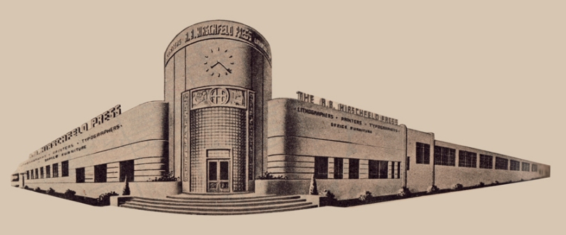 Hirschfeld Press Building Deco